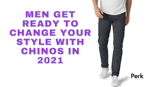 Chino pants for men